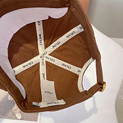 Kitlife Celine Triomphe Baseball Cap in Brown Cotton - 3