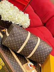 Kitlife Louis Vuitton Keepall Bandoulière 50 Bag Brown Canvas M41416 50x29x23cm - 5