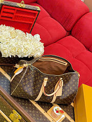 Kitlife Louis Vuitton Keepall Bandoulière 50 Bag Brown Canvas M41416 50x29x23cm - 4