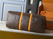 Kitlife Louis Vuitton Keepall Bandoulière 50 Bag Monogram Macassar M46702 55x31x26cm  - 3