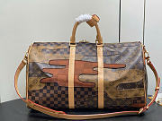 Kitlife Louis Vuitton Keepall Bandoulière 50 Brown Monogram Landscape Coated Canvas M26119 50x29x23cm - 6