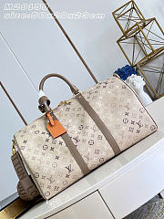 Kitlife Louis Vuitton Keepall Bandoulière 50 Bag Sand Beige M29159 50x29x23cm - 1