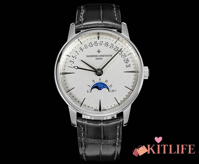 Kitlife Vacheron Constantin Moon Phase Retrograde Date Watch 42.5mm  - 1