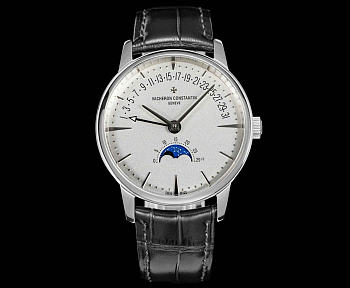 Kitlife Vacheron Constantin Moon Phase Retrograde Date Watch 42.5mm 