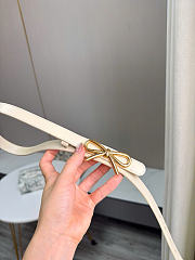 Kitlife Dior Le Nœud de Belt In Cream 20mm  - 4