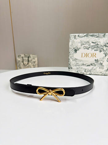 Kitlife Dior Le Nœud de Belt In Black 20mm