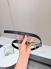 Kitlife Dior Le Nœud de Belt In Black 20mm - 5