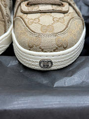 Kitlife Gucci Stretch Low-Top Sneakers Beige  - 5