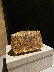 Kitlife Jimmy Choo Bon Bon With Gold & Silver Gradient Crystals 16x15x9.5cm - 3
