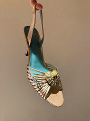 Kitlife Valentino Garavani  Royal Heeled Sandals In Gold 85 mm  - 3