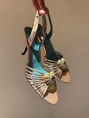 Kitlife Valentino Garavani  Royal Heeled Sandals In Gold 85 mm  - 2