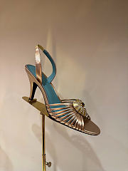 Kitlife Valentino Garavani  Royal Heeled Sandals In Gold 85 mm  - 1
