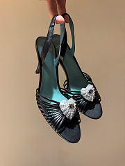 Kitlife Valentino Garavani Royal Heeled Sandals In Black 85 mm - 2