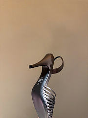 Kitlife Valentino Garavani Royal Heeled Sandals In Gray 85 mm  - 6