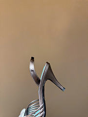 Kitlife Valentino Garavani Royal Heeled Sandals In Gray 85 mm  - 5