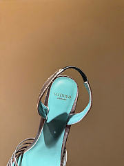 Kitlife Valentino Garavani Royal Heeled Sandals In Gray 85 mm  - 4