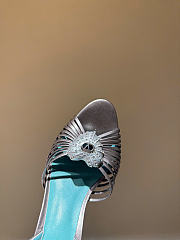 Kitlife Valentino Garavani Royal Heeled Sandals In Gray 85 mm  - 3