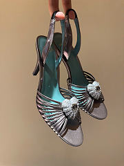 Kitlife Valentino Garavani Royal Heeled Sandals In Gray 85 mm  - 2