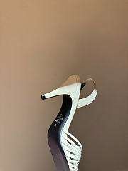 Kitlife Valentino Garavani Royal Heeled Sandals In White 85 mm - 2