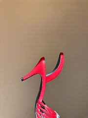 Kitlife Valentino Garavani Royal Heeled Sandals In Red 85 mm - 6