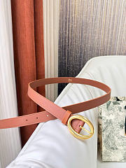 Kitlife Dior Légende Belt Brown Smooth Calfskin 25mm Gold Hardware  - 5
