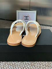 Kitlife Chanel 2026 Chain Sandals in White - 6