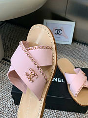 Kitlife Chanel 2026 Chain Sandals in Pink - 4