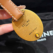 Kitlife Celine Thin Plate Belt 13mm In Brown Taurillon Leather  - 2
