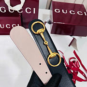 Kitlife Gucci Horsebit 1955 Belt Black With Gold Hardware 4cm Width  - 4