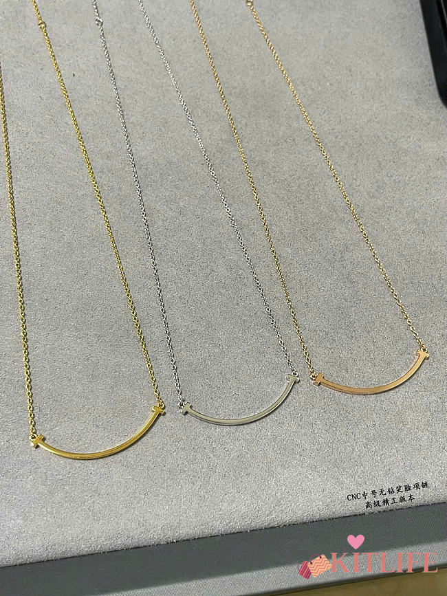 Kitlife Tiffani Smile Small Pendant in Gold/ Silver / Rose Gold - 1
