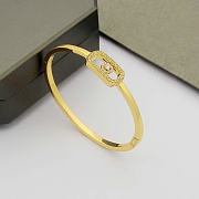 Kitlife Messika My Move Full Diamond Bangle In Gold/ Silver / Rose Gold  - 5