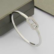 Kitlife Messika My Move Full Diamond Bangle In Gold/ Silver / Rose Gold  - 3