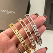 Kitlife Messika Romane Pavé Bangle in Gold / Silver / Rose Gold  - 6