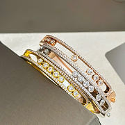 Kitlife Messika Romane Pavé Bangle in Gold / Silver / Rose Gold  - 3