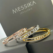 Kitlife Messika Romane Pavé Bangle in Gold / Silver / Rose Gold  - 1