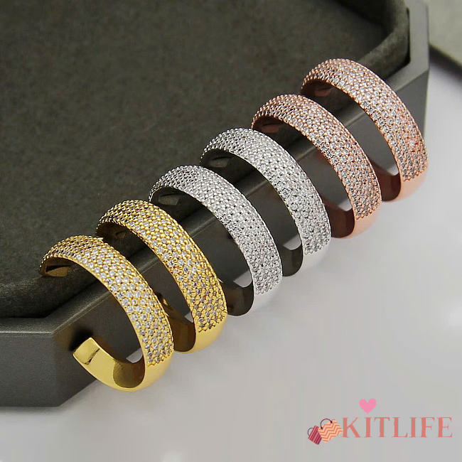 Kitlife Messika Earrings in Gold / Silver / Rose Gold 1  - 1