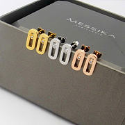 Kitlife Messika Move Uno Stud Earrings in Gold / Silver / Rose Gold - 1