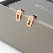 Kitlife Messika Move Uno Stud Earrings in Gold / Silver / Rose Gold - 3