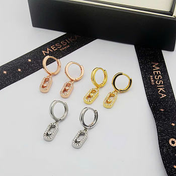 Kitlife Messika Move Uno Hoop Earrings In Gold / Silver / Rose Gold