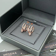 Kitlife Messika Teardrop-shaped Rock Candy Earrings In Gold / Silver / Rose Gold - 6