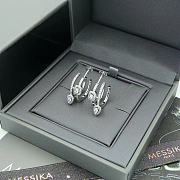 Kitlife Messika Teardrop-shaped Rock Candy Earrings In Gold / Silver / Rose Gold - 3