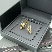 Kitlife Messika Teardrop-shaped Rock Candy Earrings In Gold / Silver / Rose Gold - 2