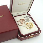 Kitlife Cartier Stud Earrings in Gold / Silver / Rose Gold - 1