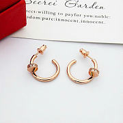 Kitlife Cartier Nail-shaped Stud Earrings In Gold / Silver / Rose Gold - 3