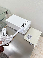 Kitlife Loewe Flamenco Knot Sandal In White Lambskin - 3