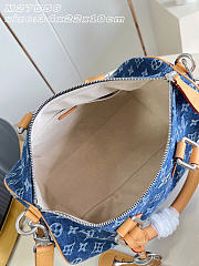 Kitlife Louis Vuitton Speedy 30 Bandoulière Bag Blue M27556 34x22x19cm - 6