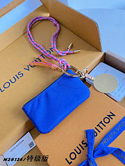 Kitlife Louis Vuitton Phone Holder Monogram Blue M28125 12x6.5x1cm - 3