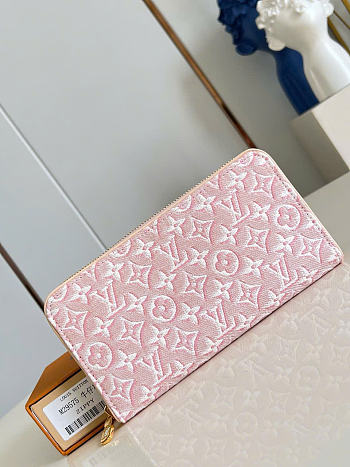 Kitlife Louis Vuitton Zippy Wallet Pink Monogram M29575 19.5x10.5x2.5cm