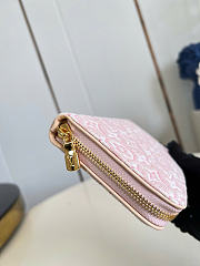 Kitlife Louis Vuitton Zippy Wallet Pink Monogram M29575 19.5x10.5x2.5cm - 6