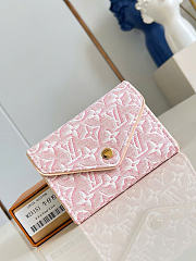 Kitlife Louis Vuitton Victorine Wallet Pink Monogram M2A151 12x9.5x2.5cm - 1